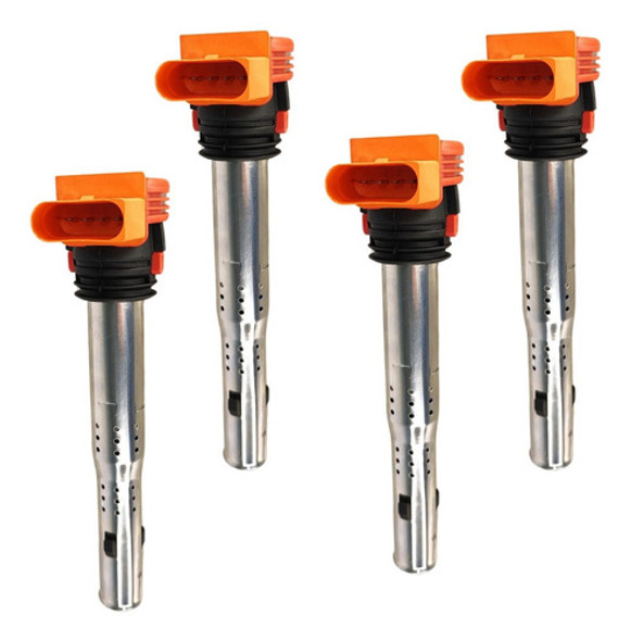 Kit Com 4 Bobinas Q7 4.2 32v V8 Fsi 2007 Ate 2010 0