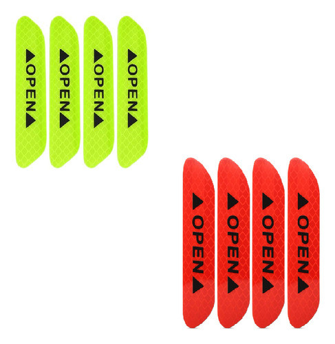 Salvapuerta Reflectivo Neón D Precaución Volkwagen  Scirocco 0