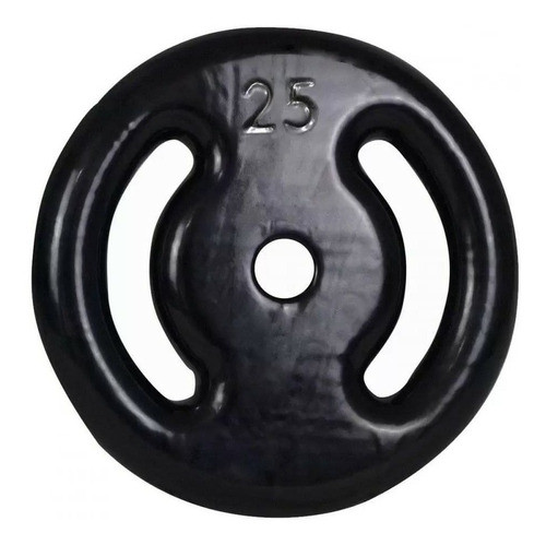 Anilha 25kg Com Revestimento Emborrachado Para Musculação 0