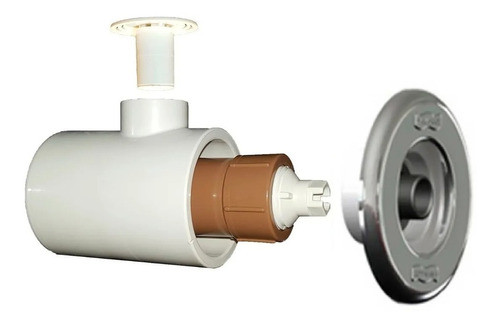 4 Bico Jato Hidromassagem Inox Piscina Alvenaria Cano 50mm 1