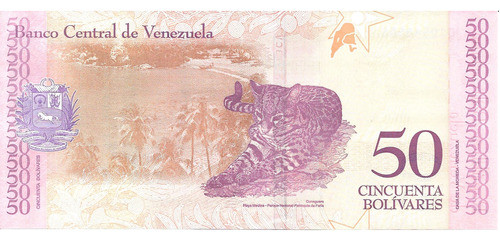 Venezuela 50 Bolívares Soberanos 2018 Pick 105 - Sin Circ. 1