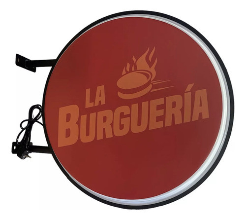 Cartel Luminoso Redondo 30 Cm. Varias Medidas Disponibles 0