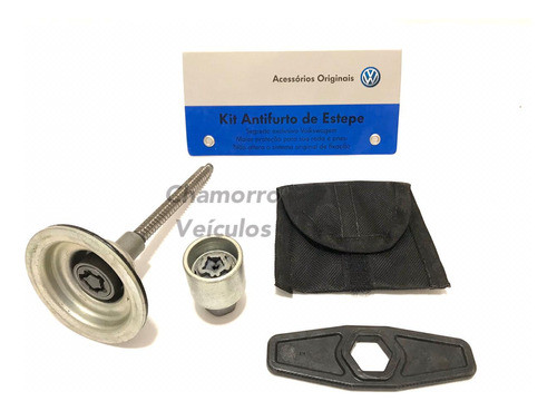 Kit Antifurto Estepe Volkswagen Gol E Voyage 5u0071597a 0