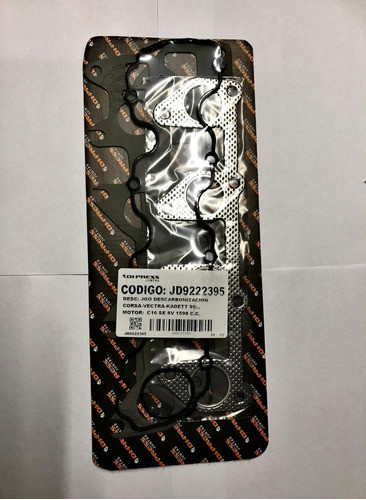 Juego Descarbonizacion  Chev Corsa 1.4 / 1.6 8v 0