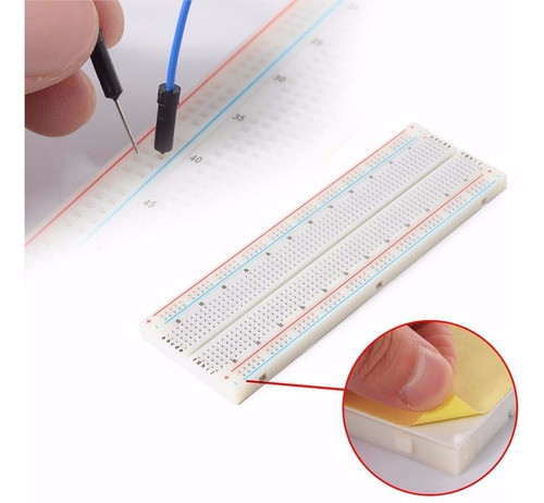 Protoboard 830 Pontos Furos Breadboard Matriz De Contato 1