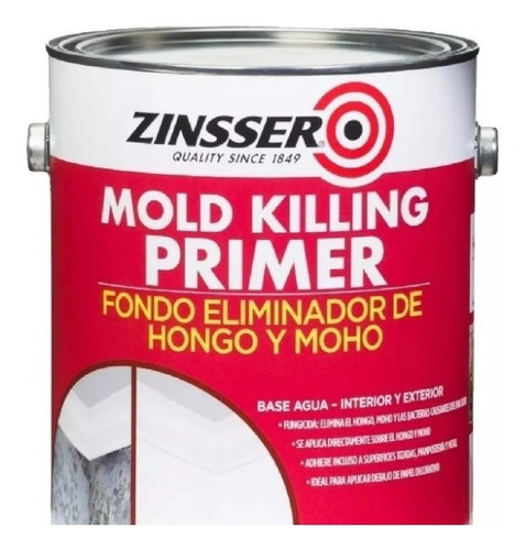 Fondo Eliminador De Hongos Zinsser 946cc 0