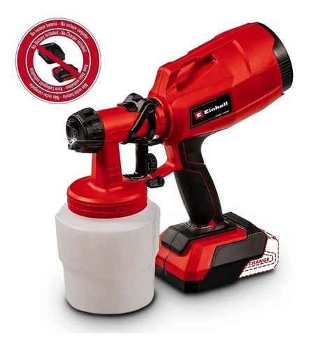 Equipo De Pintar Inalambrico 18v Einhell Solo Tc-sy 18/60 0