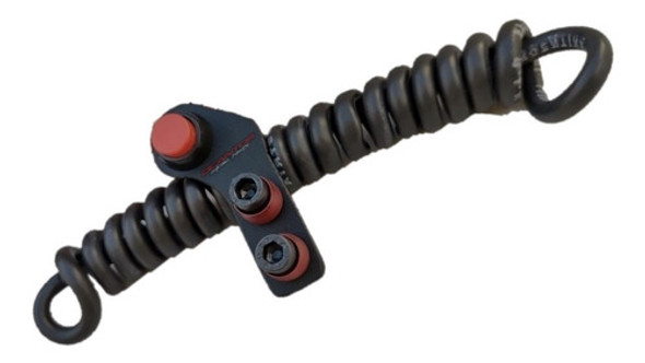 Kit Boton Largada + Soporte +cable Para Volante 1/4 De Milla 0