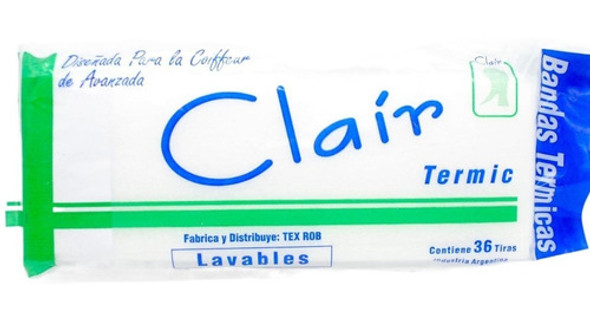Bandas Termicas Grandes Reflejos Mechas Clair X 36 Tiras 1