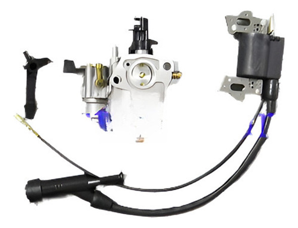 Conjunto Carburador + Ignición Bobina Para Honda Gx110 Gx120 0