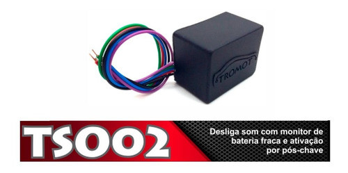 Módulo Desliga Som Pela Tranca Da Porta Tso02 Tromot 1