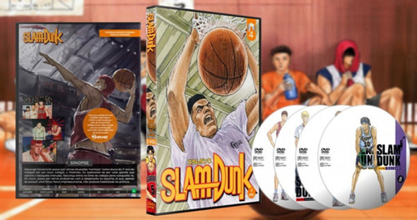 Dvd Anime Slum Dunk Série Completa Edicão De Colecionador 1