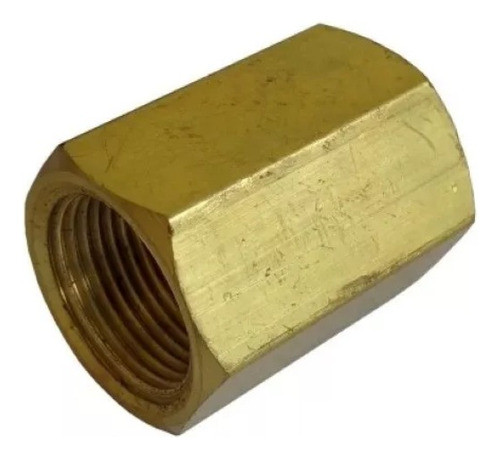 Luva 1/4  Npt Em Latão 0