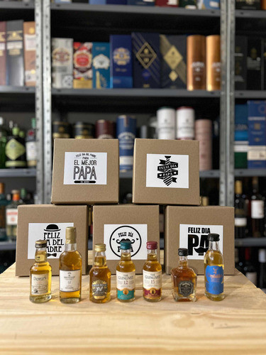 Pack Miniaturas X 7 Macallan Chivas Glenfiddich Glenlivet 0