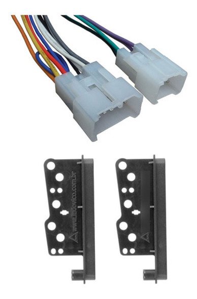 Ficha Toyota Corolla Hilux + Adaptador Stereo Doble Din 0 Ficha Toyota Corolla Hilux + Adaptador Stereo Doble Din 0