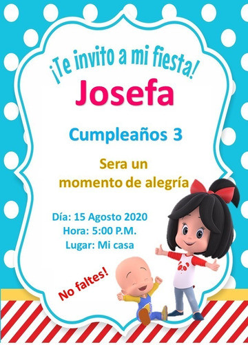 Video Tarjeta Invitación Digital Virtual- Familia Telerin 0