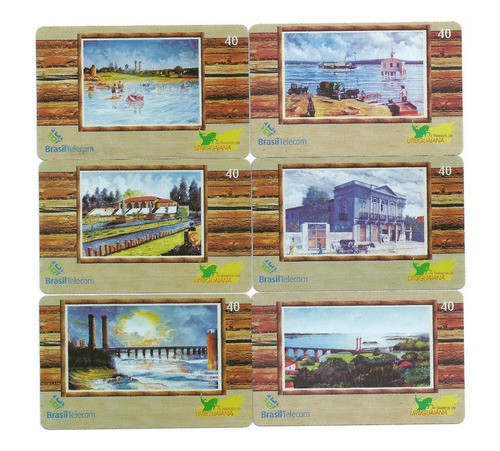 Cartão Telefônico Br Telecom As Belezas De Uruguaiana - Bo5 0