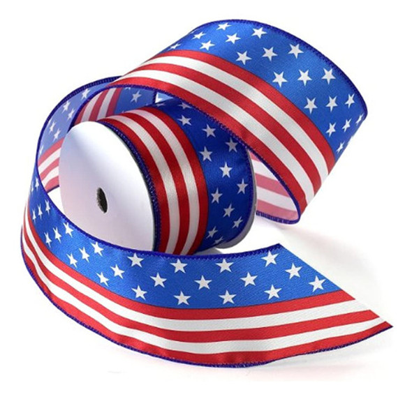 Cinta De Estrellas Y Rayas Con Cinta De Satén Carrete De Cin 0 Cinta De Estrellas Y Rayas Con Cinta De Satén Carrete De Cin 0