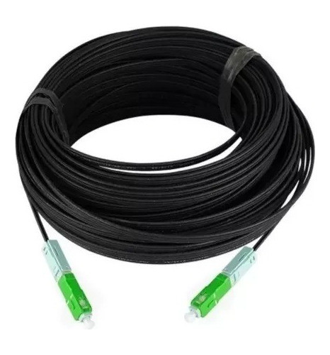 Cabo Óptico Drop Flat Conectorizado Sc-apc 150 Metros 0