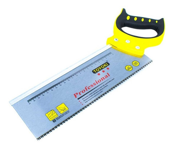 Ingletadora 12'' Amarilla De Plastico Lh-1398 1 Ingletadora 12'' Amarilla De Plastico Lh-1398 1