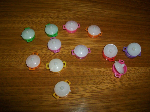 Cotillon Retro , Ollas Y Coladores Mini Del 70 _80 X 10 0