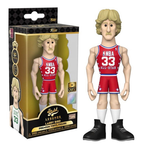Funko Pop Gold Nba Chase Celtics Larry Bird Nuevo Original 0