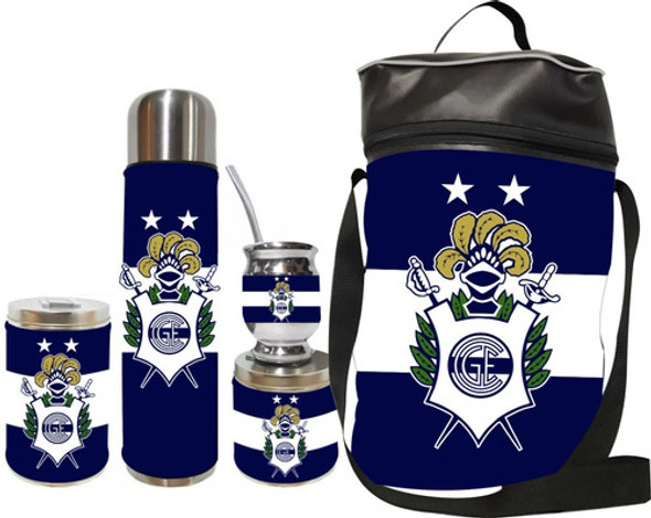 Equipo De Mate Gimnasia Y Esgrima La Plata. Ecocuero 0