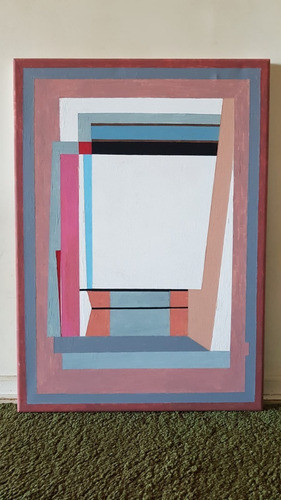 Cuadro Obra D Arte Original D Autor Abstracto Acrílico Tela 1