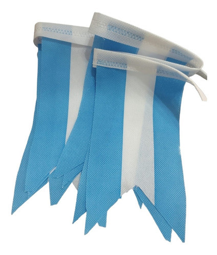 Banderines De Friselina Bandera De Arg. 10x20 Tira De 10mts 0