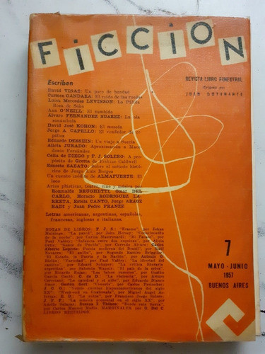 Revista Ficcion. Juan Goyanarte. 52376. 0