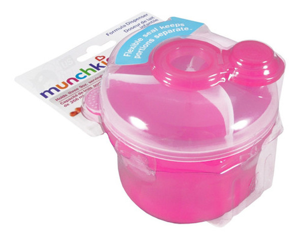 Porta Leite Ou Fórmula Em Pó Rosa Munchkin ® Novo E Original 0