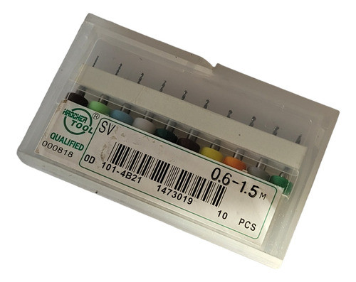 10 Micro Mechas De Carburo 0.6 A 1.5mm Electronica Cnc Pcb 1