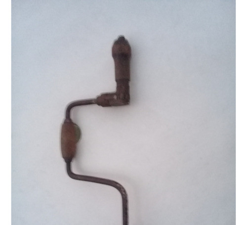 Taladro Manual Antiguo Muuuuy Viejo Funcionando 0