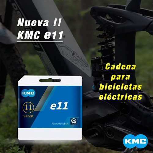 Cadena Kmc 11v. E11 Turbo. Bicicletas Electricas 1