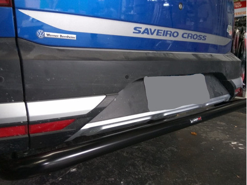 Defensa Negra Trasera Volkswagen Saveiro 0