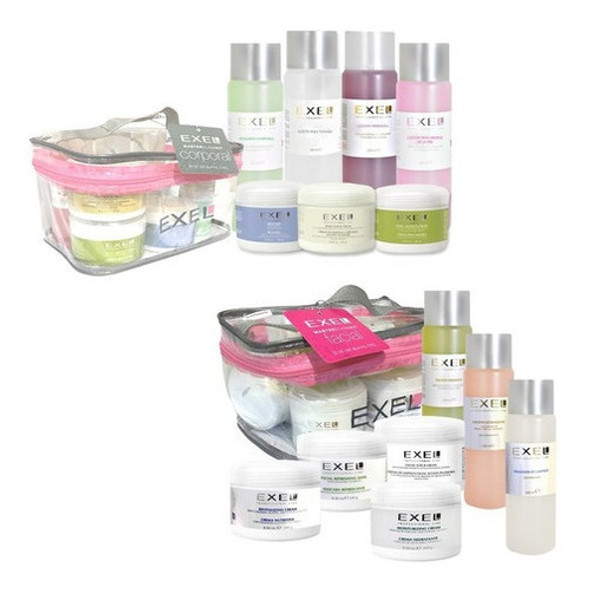 Kit Cosmetología Facial Corporal Exel Masterclass Cremas 0