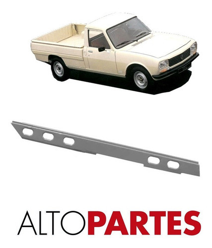 Contrazocalo Peugeot 504 Pick Up T6b Derecho Acompañante 1