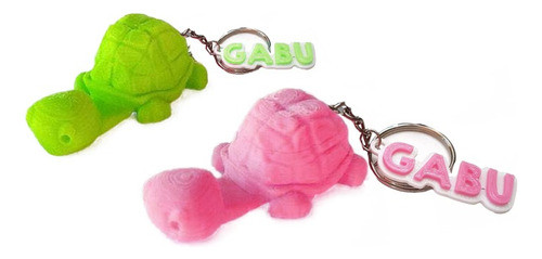 Llavero Souvenir Gatito Portacelular + Dije Nombre X 10 U. 1