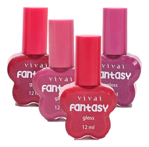 4 Gloss Fofo Fantasy Glitter  3245 Vivai J 0
