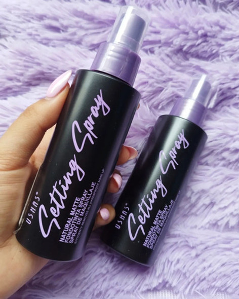 Spray Prebase Finalizador De Maquillaje Setting Spray Ushas 1