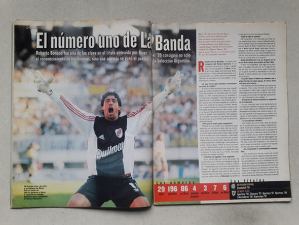 Revista El Gráfico Nº 4186 Suplemento Época Oro River Plate 1
