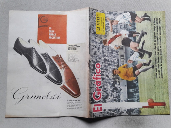 El Grafico Nº 2277 Mayo 1963 - Racing River - Boca 0
