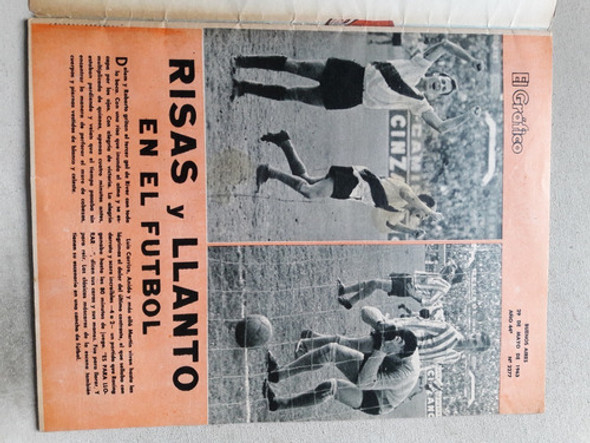 El Grafico Nº 2277 Mayo 1963 - Racing River - Boca 1