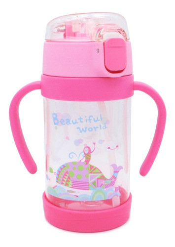 Garrafinha Infantil Com Alças Ergonômicas E Bico De Silicone 0