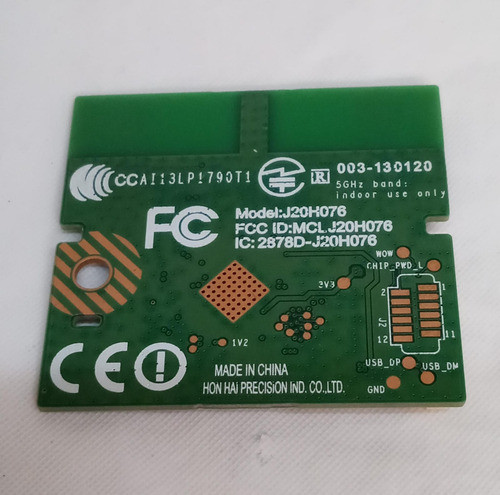 Modulo Wifi Tv Sony Xbr-55x855b J20h076 Nk1070 1