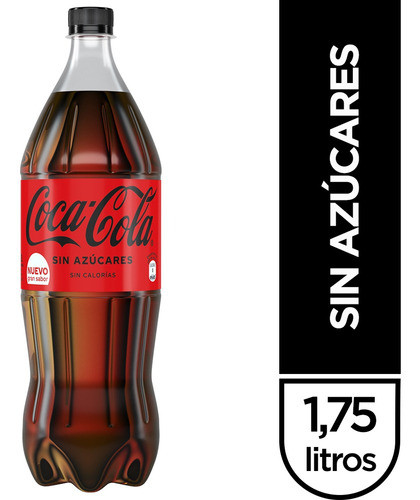 Pack X 6 Unid. Gaseosa  S Azuc 1,75 Lt Coca Cola Gaseosas 0