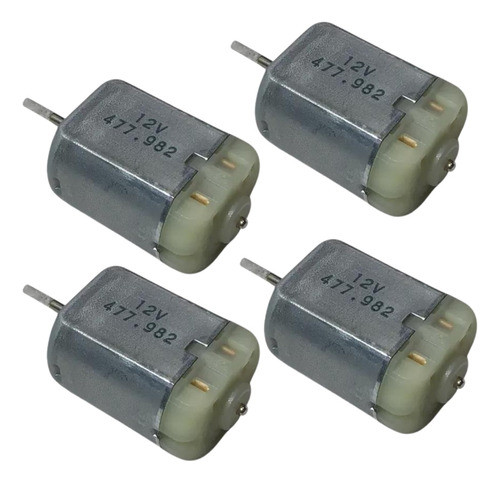 Motor Mabuchi 12 Volts Repuesto Cierres Multiuso Lote X4 Und 0