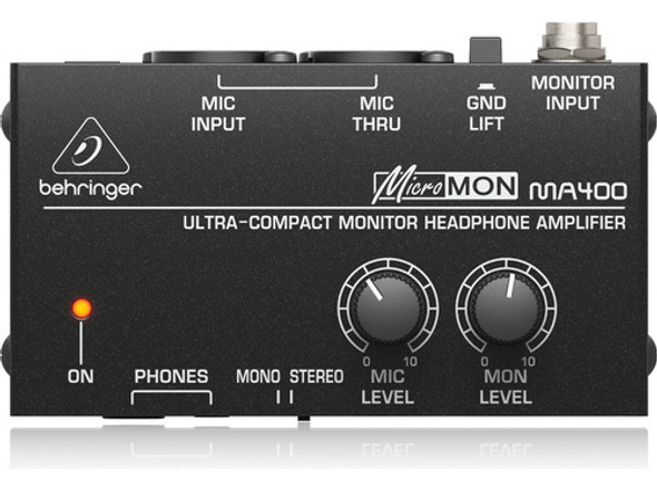 Amplificador Auriculares Behringer Ma400 Monitor Estudio 1