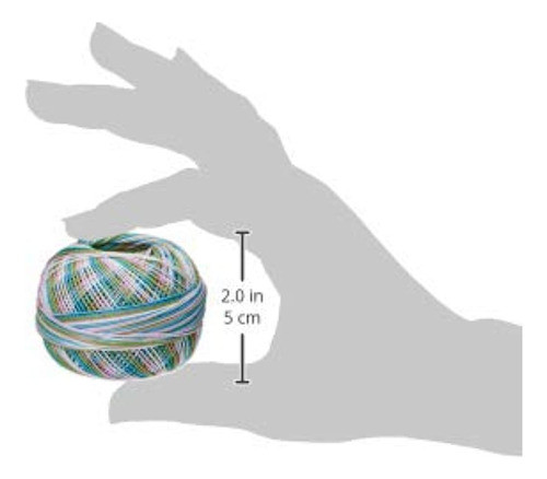 Manos Prácticas Hh10109 Hilo De Algodón Premium Lizbeth, Flo 1