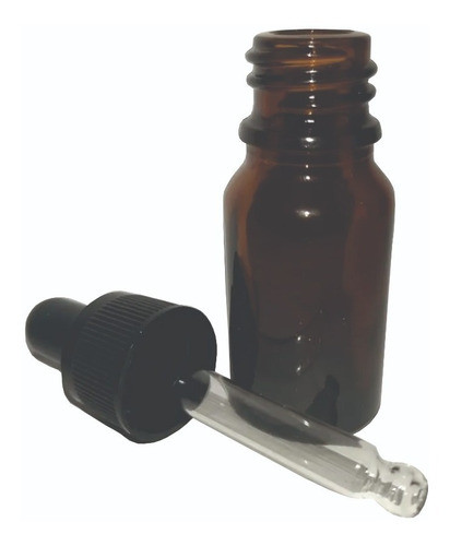 Frasco De Vidrio Ambar De 20ml Con Cuenta Gota (pack X 50) 0